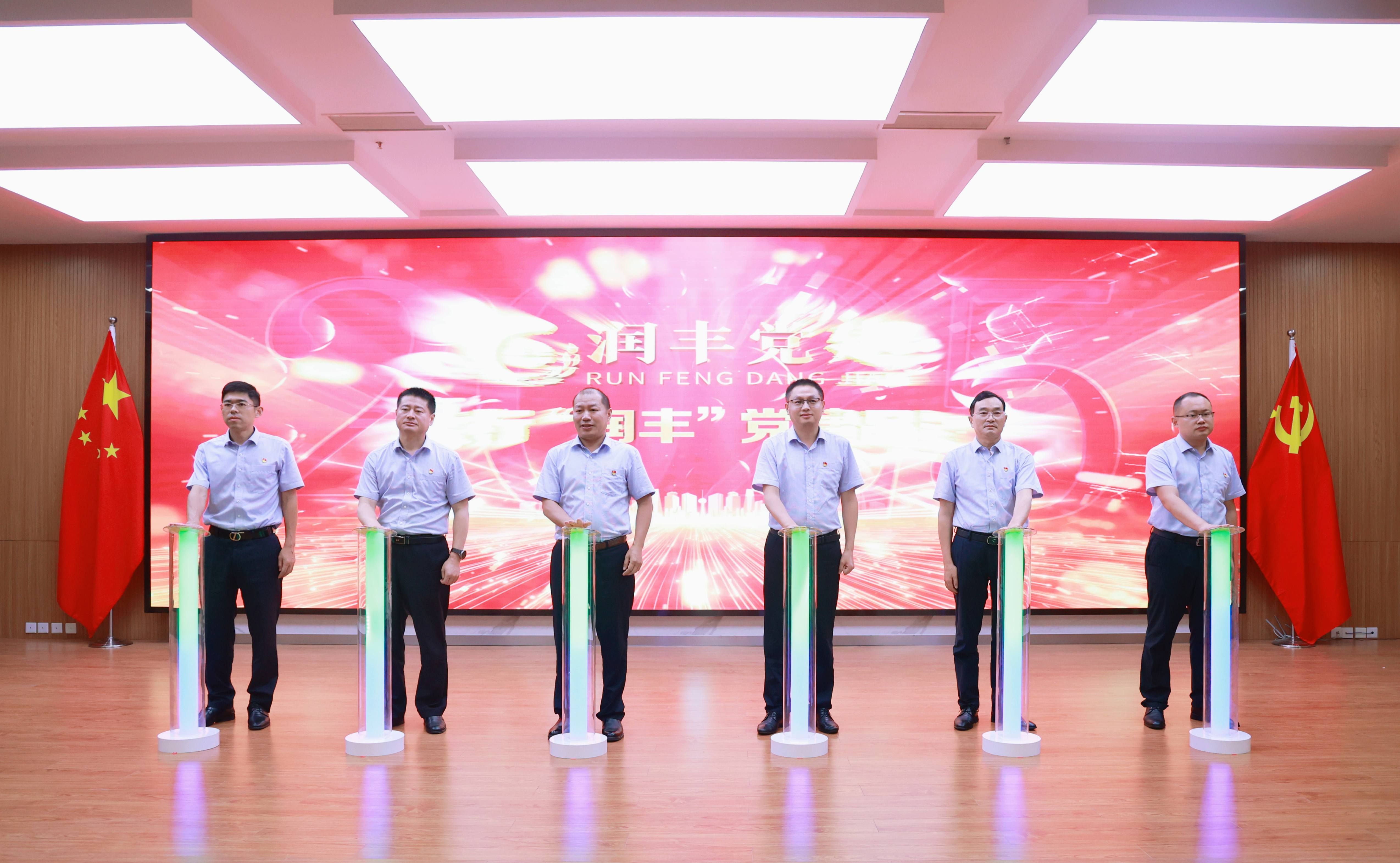 “润丰”党建品牌发布会照片1 “润丰”党建品牌发布会照片1